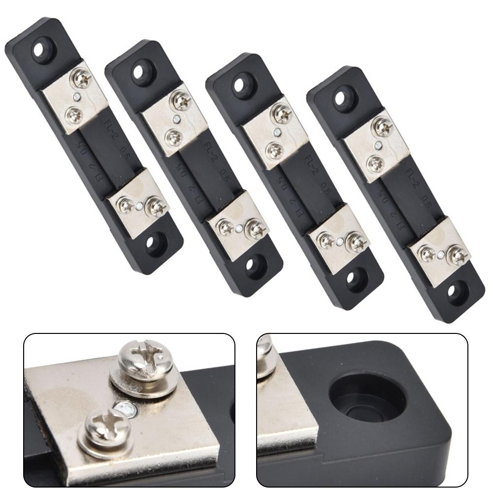 FL-2 50A Measuring Ammeter Shunt Resistor Tool Kit Accessories Replacement Parts For Current Measurement