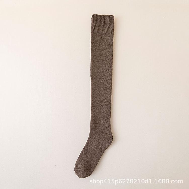 

Женские гольфы выше колена, нескользящие чулки для весны, осени и зимы One Size