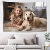 Custom Tapestry Your Any Size Picture Polyester Printed Bar Bedroom Tapestry Blanket Customize Tapestry Room Background Decor