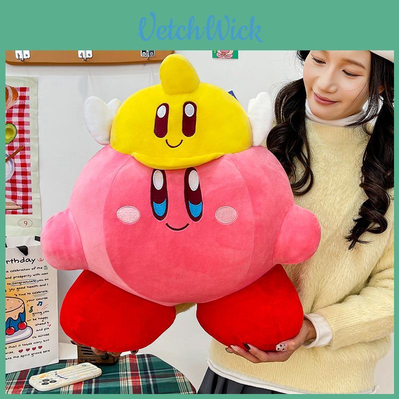 Peluche de Kirby con Relleno de Algodón PP Lindo Dibujo Animado Juego Coleccionistas Regalo Para Niños y Adultos