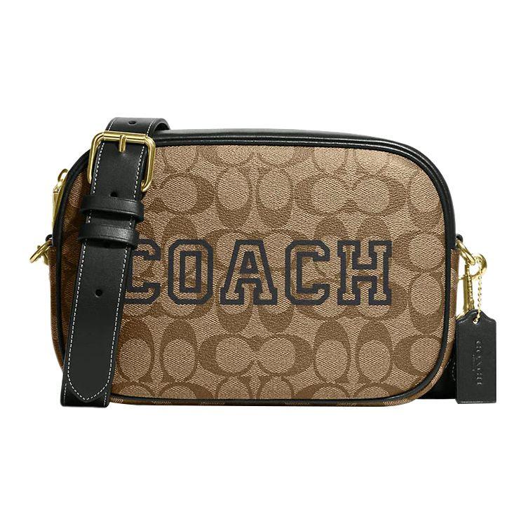 

Coach Jamie 24 Classic Monogram Zip Closure Camera Bag Women Shoulder Bag Brown CE599-IMRQE Basic Set (Bag+Dust Bag)