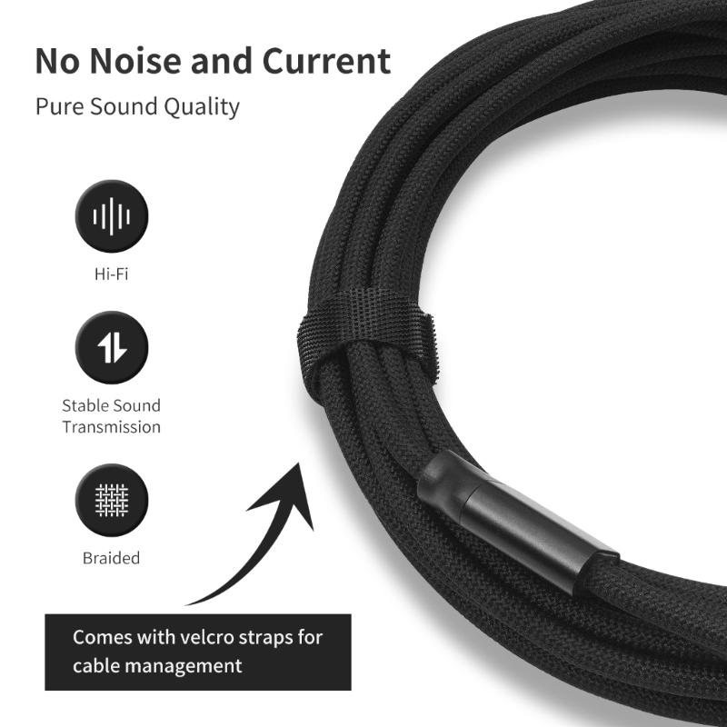 2RCA Male To 2RCA Male Sound Speaker Adapter Splitter Cable Gold Plated Metal Shell Flexible Stereo Sound Transmissio