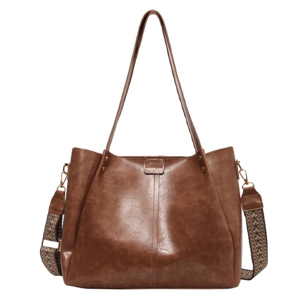 Commuting versatile underarm large-capacity bag women's 2025 new spring and summer Korean version retro fashion tote bag shoulder bag