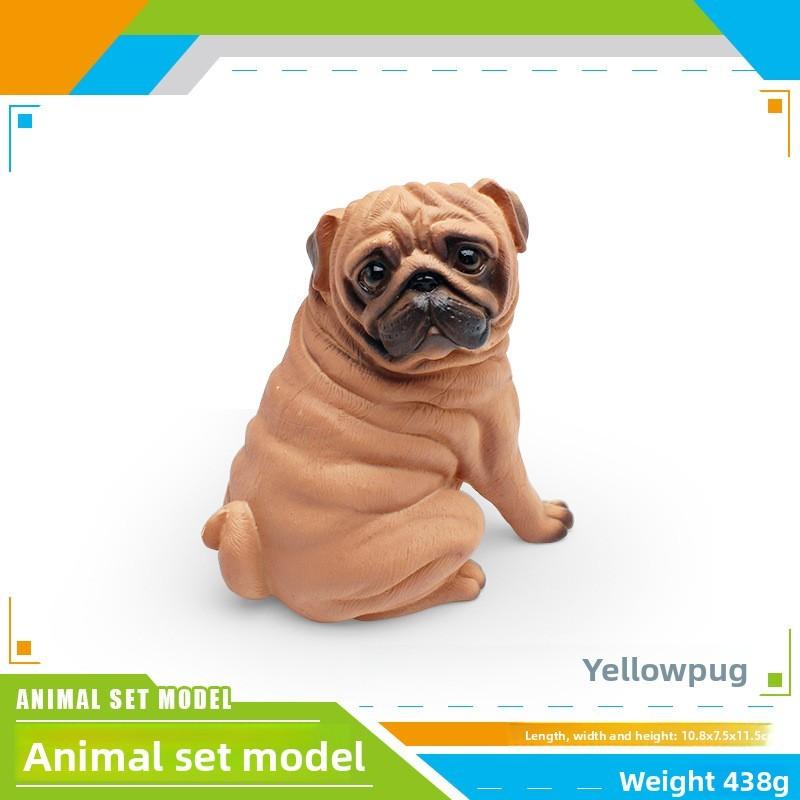Model Pvc Dog With Doberman Shiba Inu Poodle Samoyed For Display Gift And