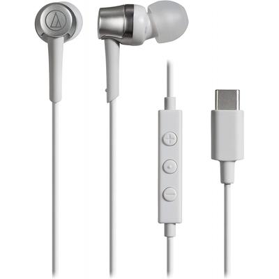 Audio TeChniCa Ath Ckd3C Wh Earphone With MiC Usb Type C Wired 1.2m Canal Type White White Usb Type C