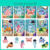 Adorable Ocean Animal Childrens Cartoon Puzzle Stickers For Interactive Fun And Creativity