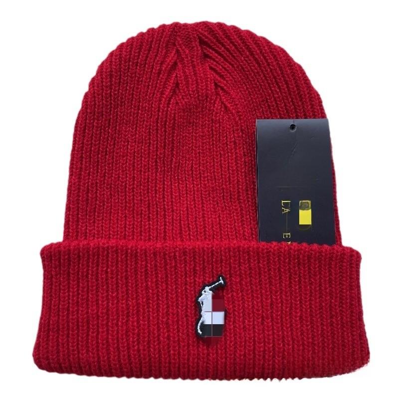 Pony Animal Embroidered Knitted Hat Versatile Thick Warm Hat For Wear Casual