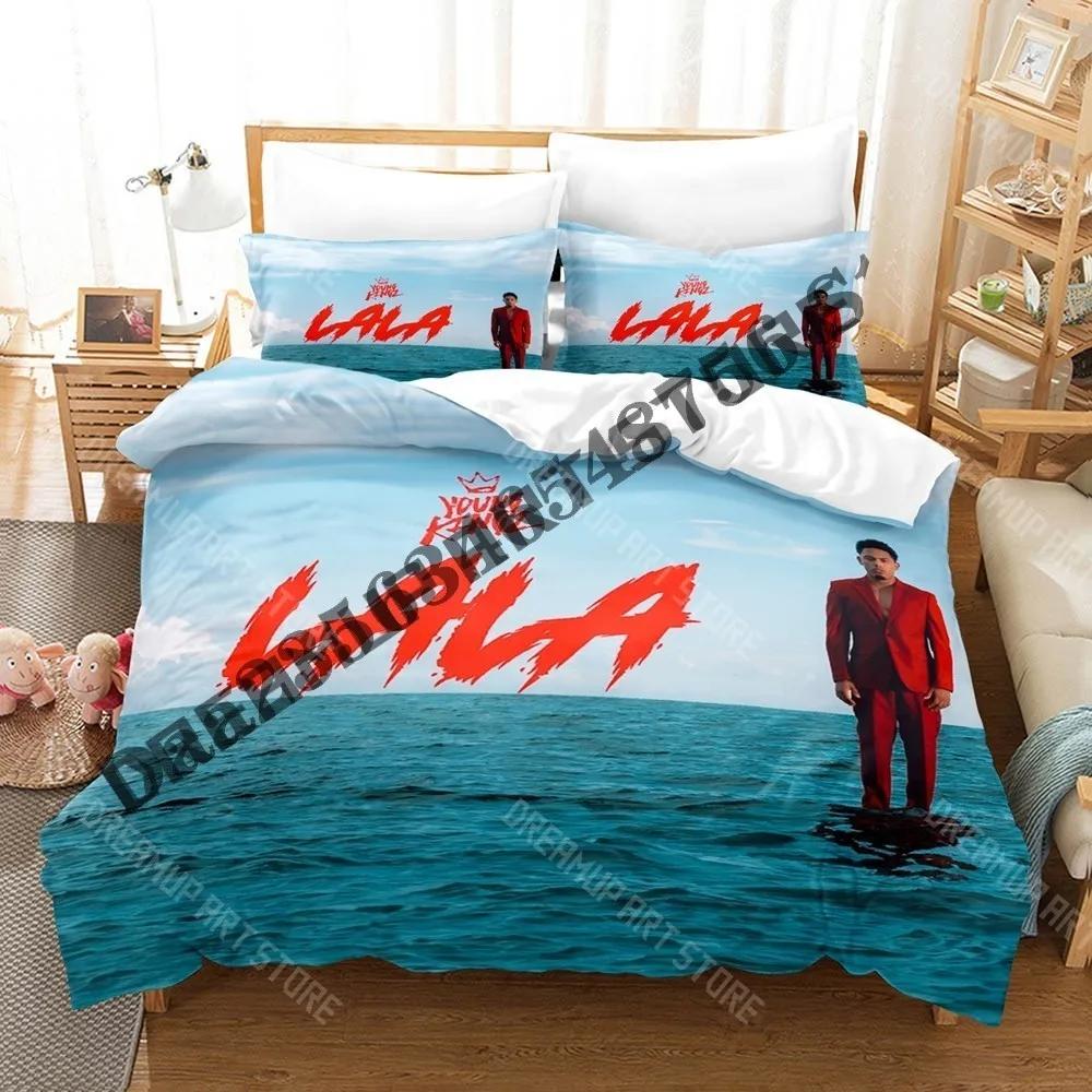 3D Print Myke Towers Bedding Set Single Twin Full Queen King Size Bed Set Adult Kid Bedroom Duvetcover Sets Anime Bed