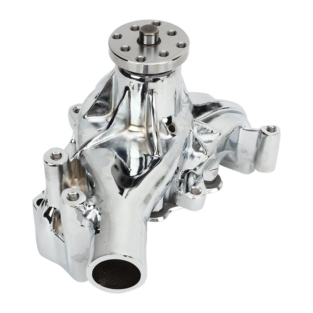 Long Water Pump High Volume Engine Water Pump Replacement for Chevy SB 283 327 350 383 400 V8 Engines Electroplating