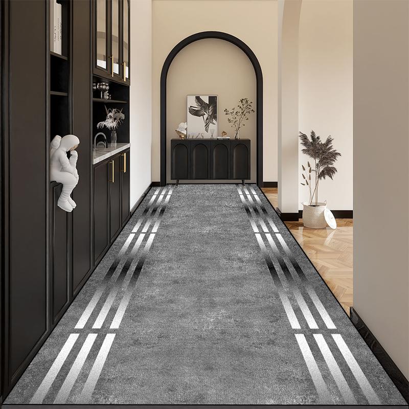 Modern Simple Home Corridor Passageway Carpet Decoration Stairs Runner Long Rugs Kitchen Area Non-slip Washable Custom Floor Mat