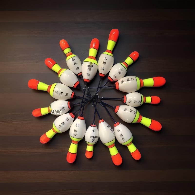 Giebel Mini-Schwimmer: Fluss- und Eisangeln, Kurzer Schwanz, Verdicktes Auffälliges Design für Süßwasser.