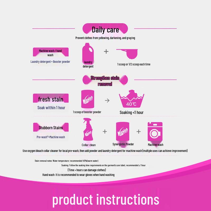 Vanish Порошковый усилитель стирки Oxi Action