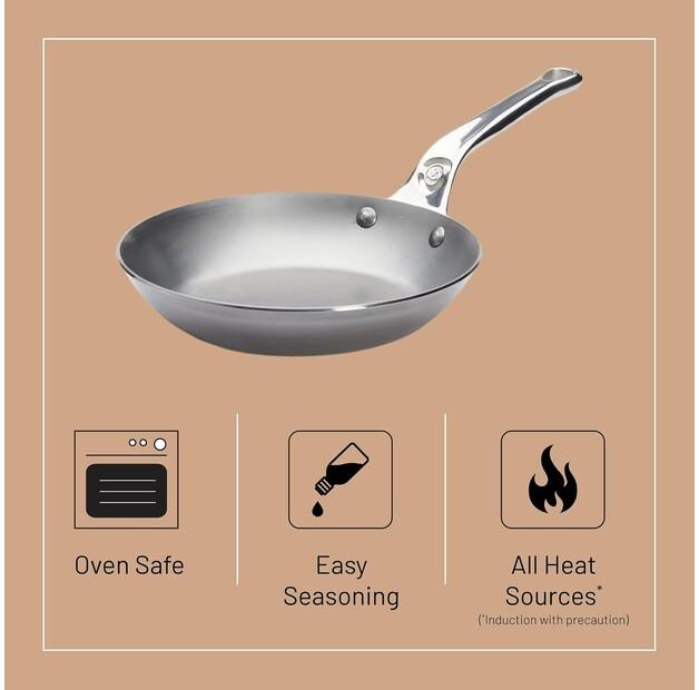 De Buyer Mineral B Element Pro Frying Pan 20 Cm (5680.20)