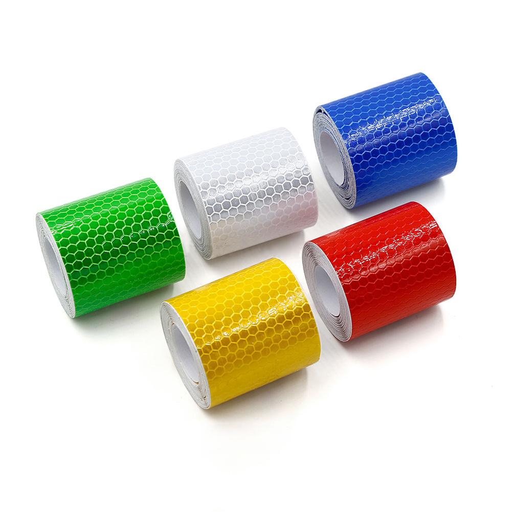 *5cm Fluorescent Reflective Safety Warning Conspicuity Tape Film Sticker