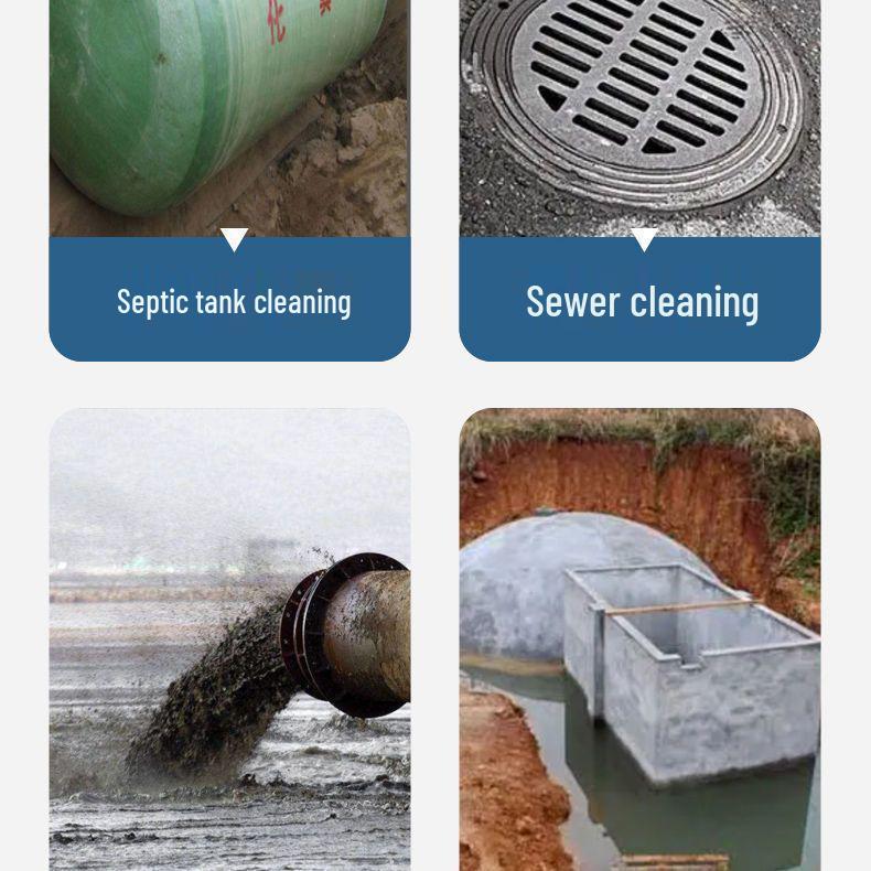 220V Kupfer Klärgruben-Schneidpumpe für Toiletten, Abwasser, Schlamm und Wasser - Ideal für den Hausgebrauch und die Landwirtschaft