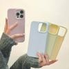 Silicone Case For iPhone 16 15 14 13 12 11 Pro Max 14Plus 15Pro X XR XS Max Phone Bumper Shockproof Soft Cover