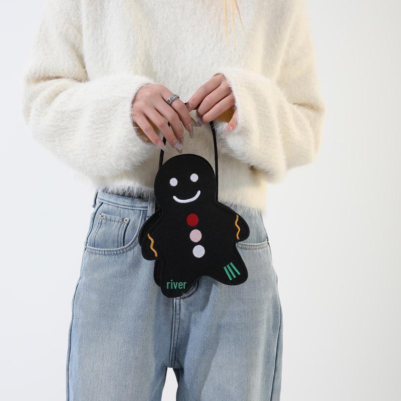 2025 Women's Cute Cartoon Ghost Tote Bag - Small, Casual, and Unique Handbag