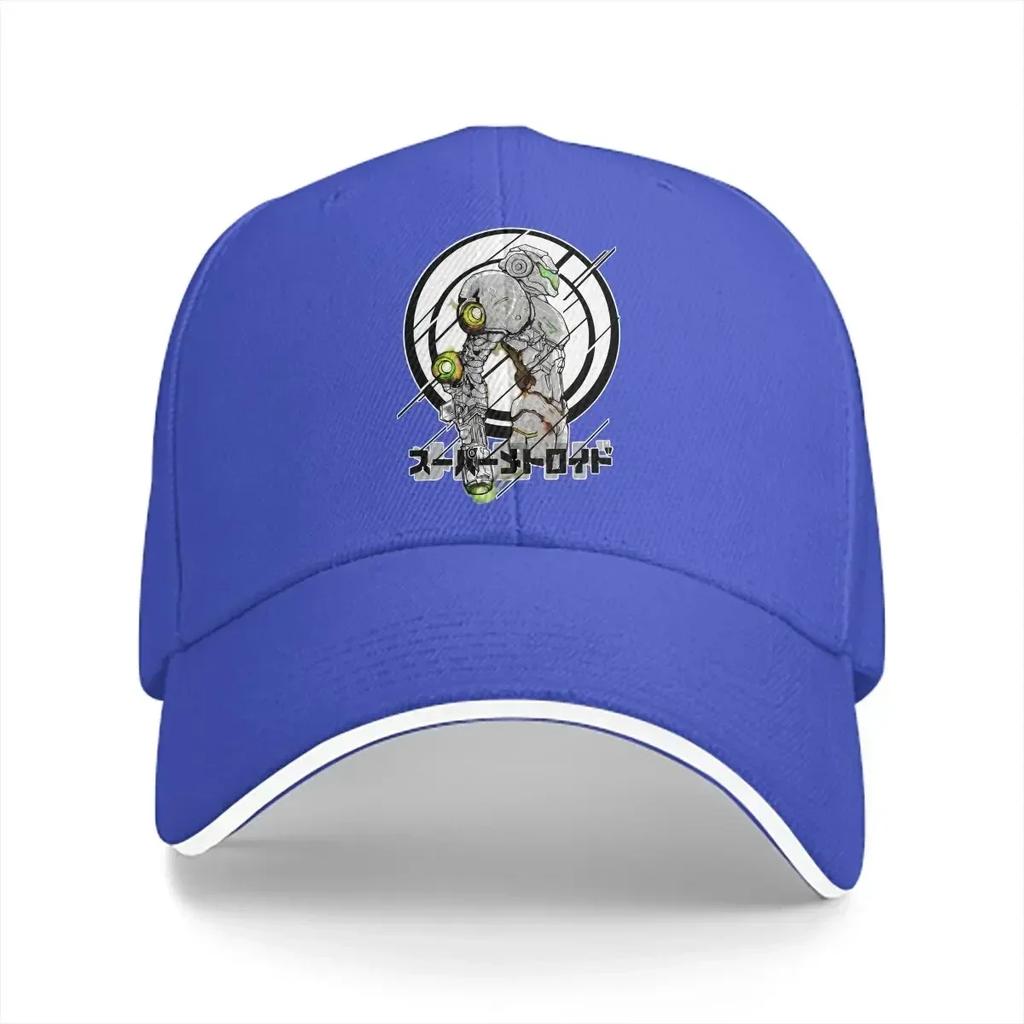 Cool Baseball Cap Men Hats Women Visor Protection Snapback Super Metroid Caps