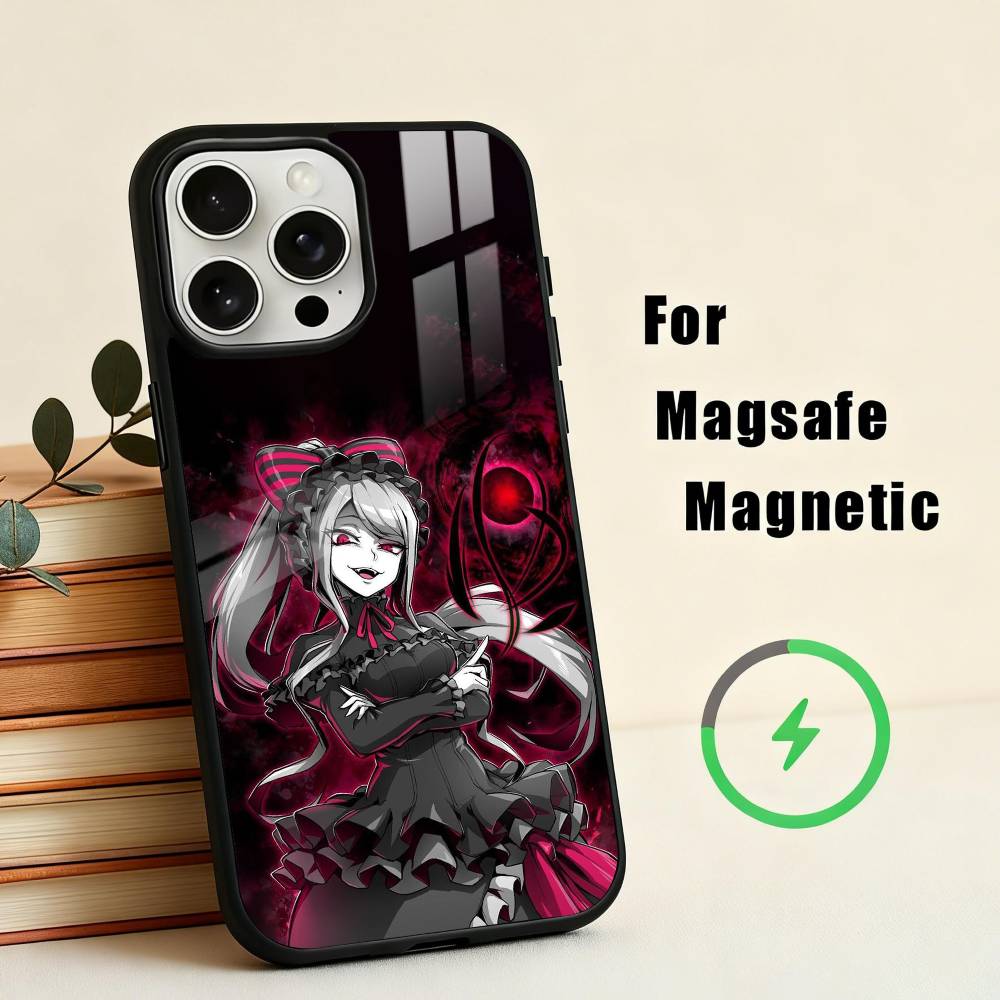 Anime O-Overlord-D  Phone Case For iPhone 17,16,15,14,13,12,Plus,Pro,Max for Magsafe Magnetic Wireless Charging