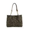 Women's Bag Retro Casual Leopard Print Shoulder Armpit Bag Large Capacity Tote Bag Trendy Women's Backpack