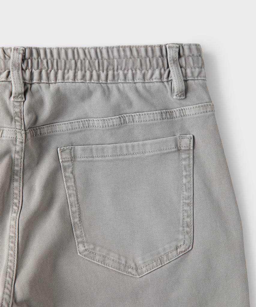 PANICALE Gray Drawstring Cotton Pants