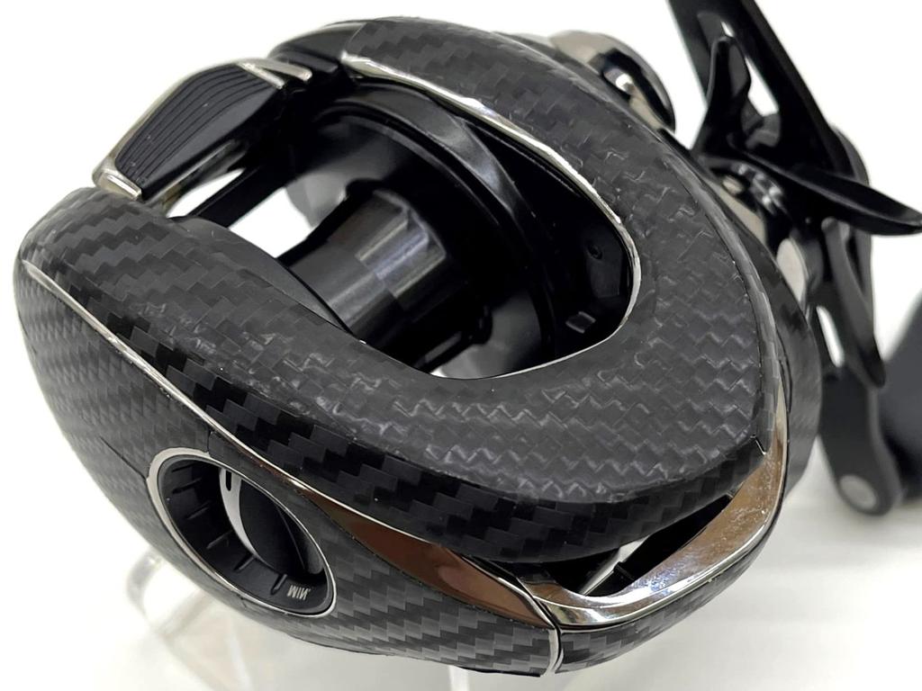 CUSTOM YOROI Custom Decal for 21 Antares DC and 22 Exsence DC Baitcasting Reels SEAT.JP (Black, Left-Handed)