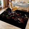 Scream, Ghostface, Horror Office Carpet Soft Polyester Entrance Carpet Washable Non Slip Machine Was