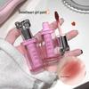 Cherry Blossom Velvet Mist Lip Mud: Matte Whitening Glaze, Long-Lasting Lipstick for Autumn/Winter.