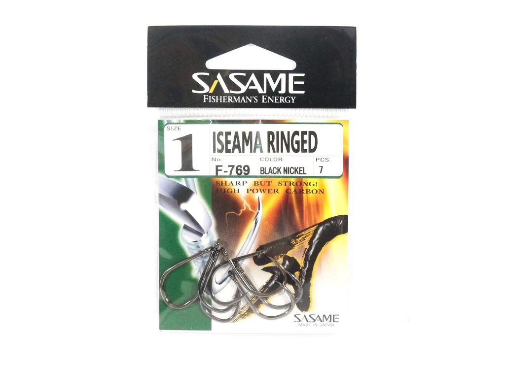 Sasame F-769 Iseama Ringed Gerader Haken Größe 1 (3564)