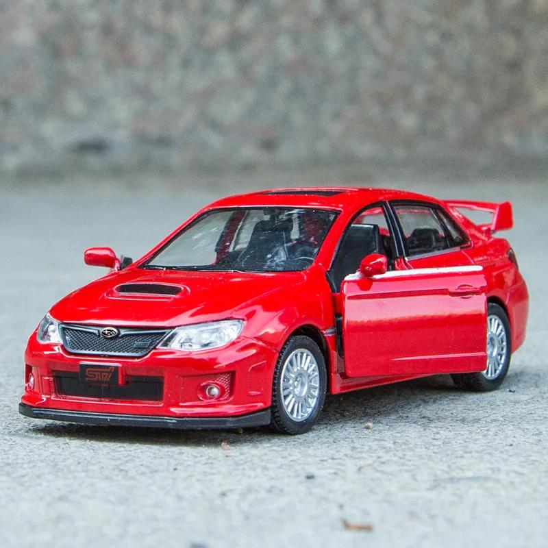 1/36 Subaru WRX STI Car Styling Licensed Diecast Car Model Toy Alloy Metal High Simulation for Collection Gifts F44