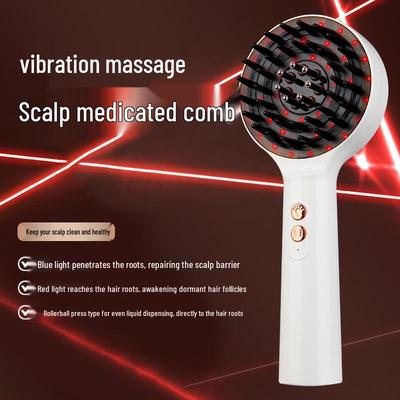Electric Scalp Massage Comb with Red Light Therapy - Anti-Hair Loss & Hair Growth Treatment