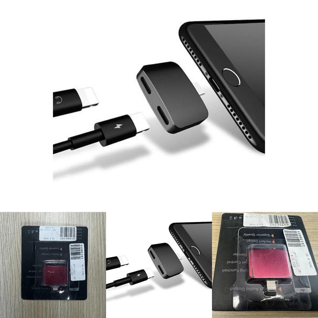 Apple Lighting To Audio And Charging Splitter For Iphone 7 To 11 Devices