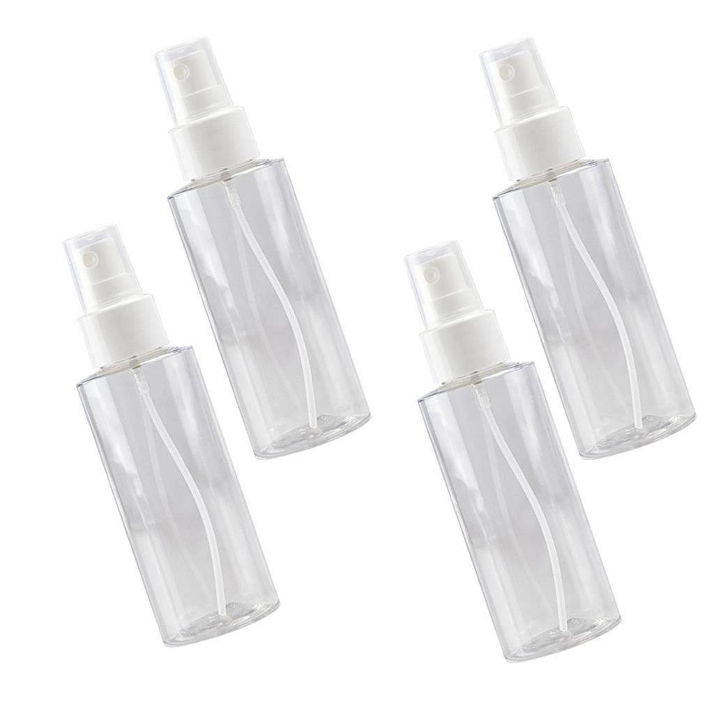 100ml Travel Spray Bottles Fine Mist Refillable Portable Clear Empty Spray Bottles for Perfume Toner