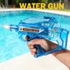 Electric Water Gun Toy Kids Water Squirt Gun with Lights and Sound Automatic Continuous Firing Watergun Beach Pool Outdoor Toy