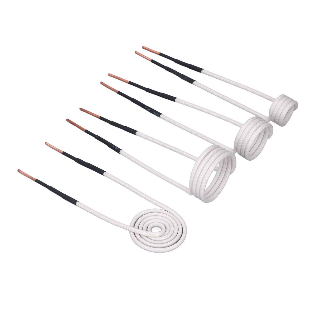 4 Stück Induktionsheizspulen-Kit Hochfrequenz HVAC Heizungszubehör 2,5 mm Messingkern 20 30 40 mm