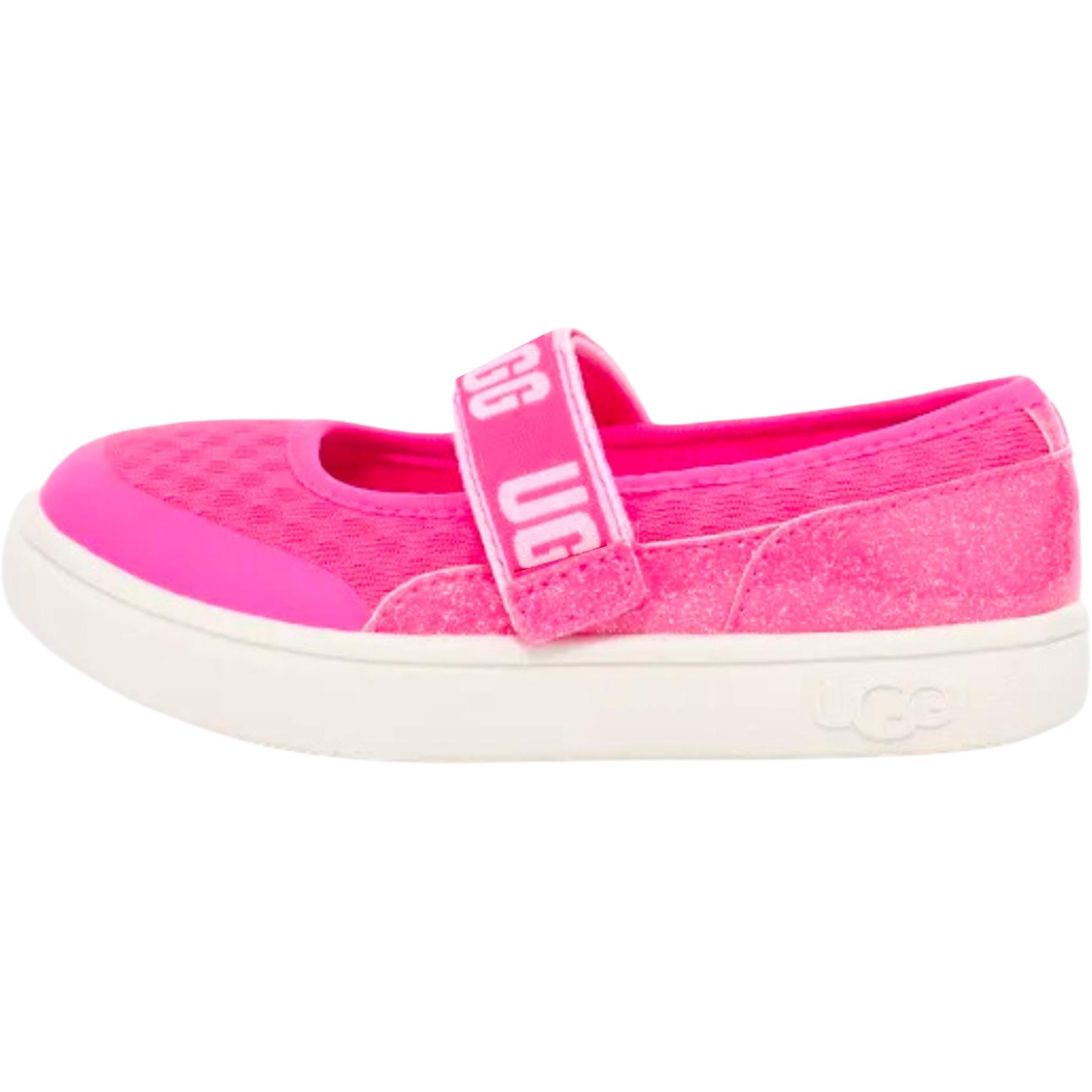 UGG Rennon Suede Skimmer Comfortable Versatile Breathable Low-Top Sandals Kids sandals Pink 1136478T-TYPN 22