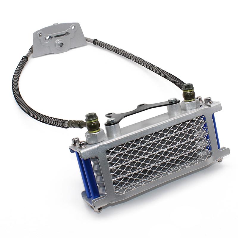 Oil Cooling Motocross Cooler Radiator Oil Cooler Set Monkey Bike For 50 70 90 110 125 140cc Dirt Bike DAX Pocket Bike ATV Motor