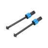 2Pcs RC CVD Drive Shaft High Hardness   Stable Easy Assembly CVD Drive Shaft for   LaTrax Teton