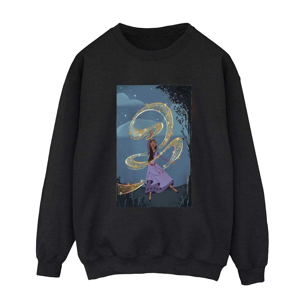 Wish Womens/Ladies Sparkle Sweatshirt