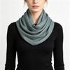 Eșarfă pătrată 90 de culoare solidă nouă, din bumbac și in, șal subțire, casual, decorativ, fir ușor și respirabil, eșarfă de cap