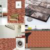 3d Brick Tile Sticker Self-adhesive Wall Panel Decals For Waterproof Home Decor