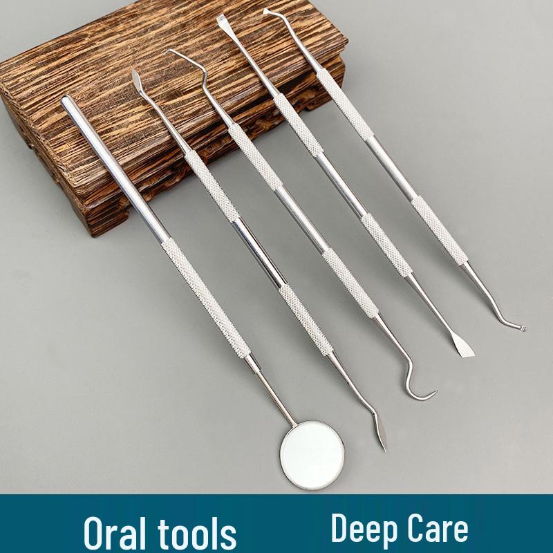 Cross-Border Tartar Remover: Dentist Oral Mirror & Plaque Cleaning Tool for Home Dental Care