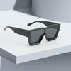 Vintage Trendy Sunglasses for Women Minimalist Square Glasses Gradient Color Fashion Gift for Friend