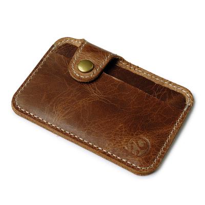 Porta carte di credito in vera pelle Porta carte d'identità da uomo Porta carte di credito Custodia per proteggere il titolare della carta di credito