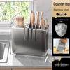 Stainless Steel Kitchen Knife & Utensil Holder