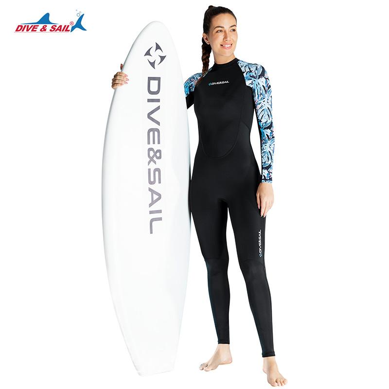 DIVE&SAIL UPF50+ Sietspiedes apdrukāta pret medūzām
