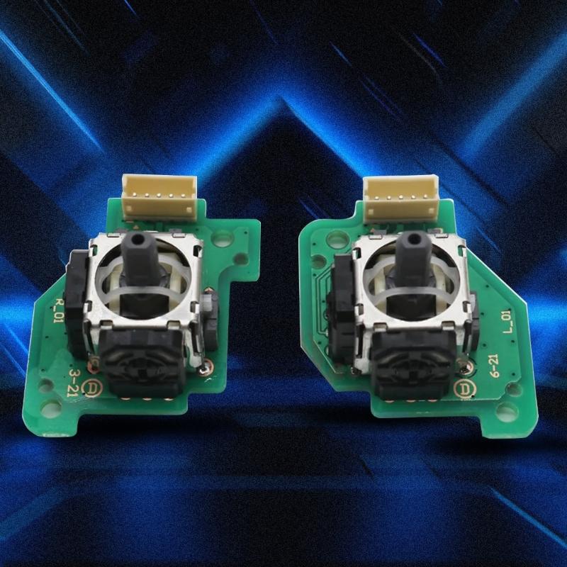 Gamepad Left & Right Joystick Rocker Set Compatible For  Controller Replace 3D Analog Sensor Module Repair Part 2pcs