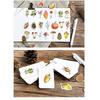46Pcs/box Autumn of Forest Diary Sticker  Planner Scrapbooking Sticky Stationery  School Supplies