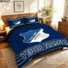 Custom Name Tsg Hoffenheim Pattern Bedding Uilt Set Uilt Cover Pillowcase Home Decoration Birthday Gift(1*duvet Cover + 2*pillowcase Without Core)