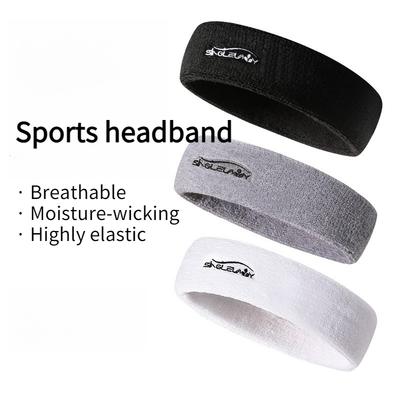1pc Sports Headband Sweatband Anti-Sweat Headband Sweat-Absorbing Headband Basketball Running Yoga Fitness Outdoor